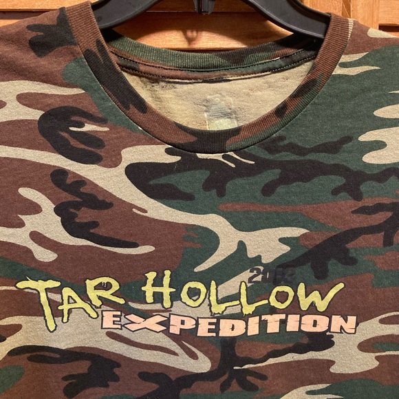Tar Hollow Expedition 2012 Camouflage Tee Shirt - Picture 5 of 12